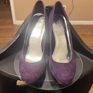 Style & Co. Purple Heels